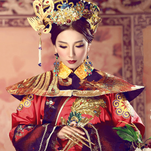 影楼写真服甄嬛传清朝古装女宫廷皇后服舞台演出服甄嬛古装格格服