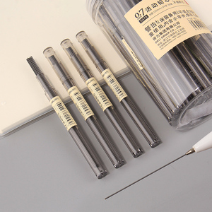 得力铅芯hb自动铅笔芯0.5/0.