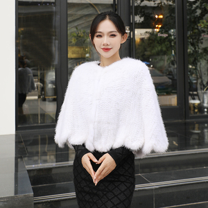 裘皮披肩斗篷