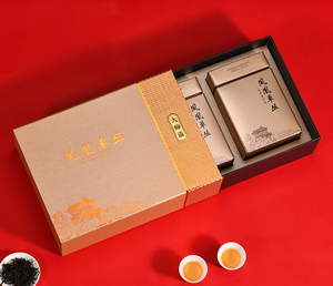 凤凰单枞茶叶包装盒2合1通用空包装单丛茶叶礼盒4合1茶叶罐方铁罐
