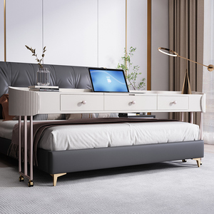 023人付款淘宝跨床桌床尾桌程潇同款床上桌子电脑桌长条桌卧室书桌