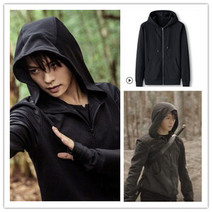 张起灵同款外套盗墓笔记小哥卫衣男连帽开衫情侣宽松秋季上衣帽衫