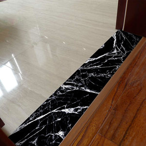 门槛石贴纸仿大理石过门石客厅卧室自粘加厚耐磨防水地贴地砖贴纸