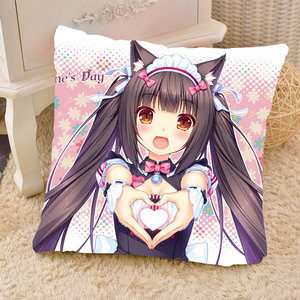 日本b购巧克力与香子兰艹猫巧克力抱枕动漫周边二次元男生送女生