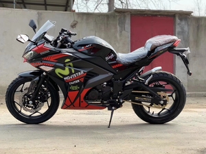 二手宝雕双r 250小忍者地平线双缸水冷400cc重型机车北极光摩托车