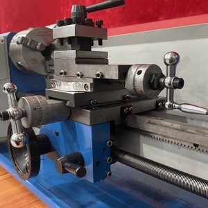 wm210v车床金属加工小型车床台式多功能家用diy车床0618微型车床