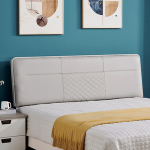 床头靠板实木中式