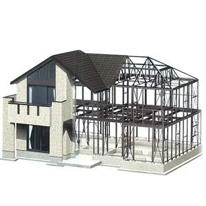 集装箱别墅房屋轻钢农村自建房户外板房定制轻钢龙骨钢结构装配式