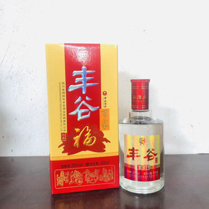 老酒2012年52度丰谷百家福酒浓香型四川酒500ml*1瓶口粮酒收藏摆
