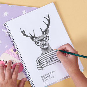 a4学生速写本绘画复古中国风素描本小清新随身画画本学生成人素描纸画