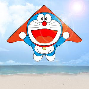 风筝2021年新款大号机器猫儿童风筝网红大人专用高档微风易飞线轴