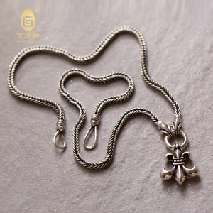 百岁坊银饰项链