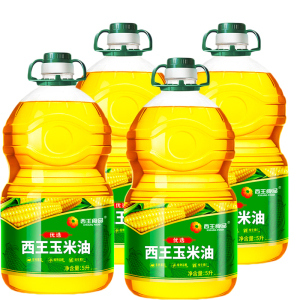 西王玉米油5L*4桶 优选 非转基因物理压榨植物甾醇健康玉米胚芽油