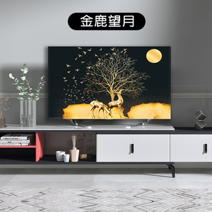 电视机防尘罩适用于海信小米挂式曲面42寸55寸6575英寸电视盖布