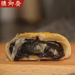 德御斋苏式酥皮月饼老式活油豆沙月饼传统糕点下午茶甜品湖州特产