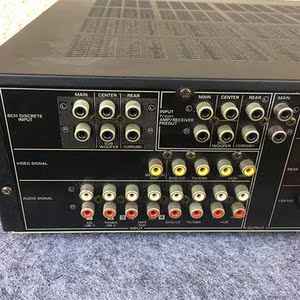 原装进口雅马哈二手功放dsp-e492 3声道功放中置环绕功放独立输入