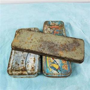 古董老物件收藏老式铅笔文具盒复古怀旧经典80后记忆装饰复古摆件