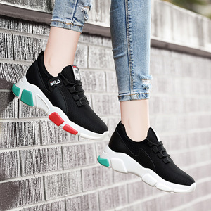 女兆女鞋官方旗舰店七月恋人茉莉花正品飞织运动鞋女2020新款女鞋