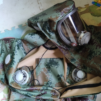 摘马蜂窝衣服玻璃面罩防蜂服防蜂服马蜂加厚胡p峰防蜂全套透气专