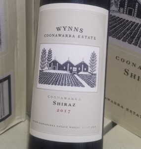 酝思西拉干红葡萄酒jh92分 2017 wynns coonawarra estate shiraz