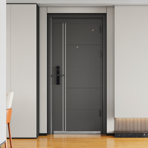 雅安泰防盗门家用入户门静音双色甲级防盗门入户门进户门子母门