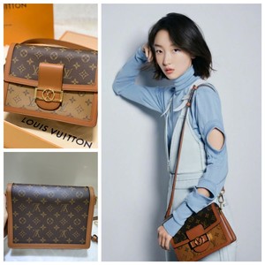 意大利 lv 女包 dauphine达芙妮邮差包单肩斜挎包