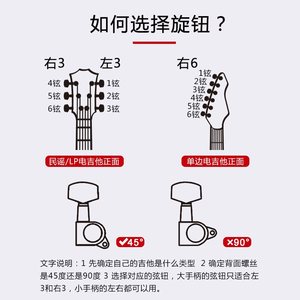 古典吉他弦钮全封闭