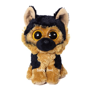 狗狗毛绒玩具可爱大眼睛公仔黑背德国牧羊犬玩偶娃娃男生礼物大号