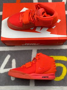 nike air yeezy2 侃爷红椰子 全市场制定私人订单批次 随意鉴定