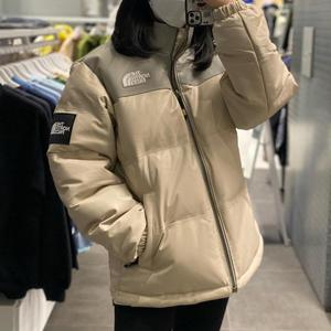 羊皮羽绒服男北面