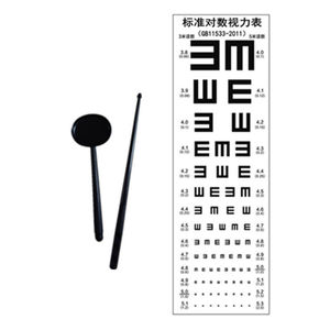 视力表新E版国际标准挂图标准双E字成人儿童视力表卡通近视测试图