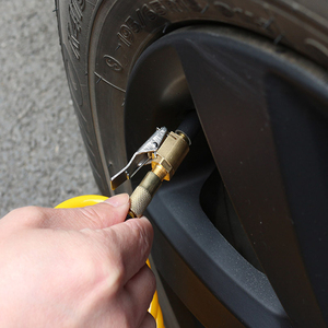 车载充气泵螺纹气嘴快速转换接头汽车轮胎加气咀打气泵延长管配件