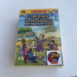 纯英文版DVD盒装 The Magic School Bus 神奇校车4季52集 8DVD