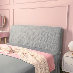 床头罩2021年新款时尚1米8的床头套木头床高级感简单大方全包欧式