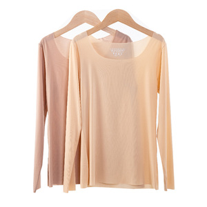 春季超薄打底衫女