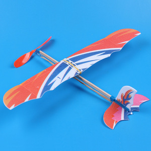 橡皮筋螺旋桨模型飞机