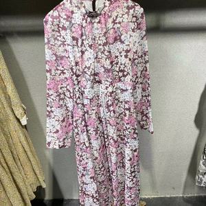 00同款货源嫒伊825淘宝芊芊海外购 maxmara 2021春夏款 蓝花纹