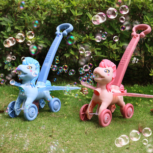 泡泡机婴儿童手持推车男女孩电动全自动不漏水音乐吹泡泡网红玩具