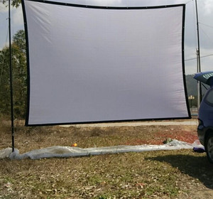 户外流动电影幕布放映机老电影幕布投影幕布专用银幕棉绳每捆25米