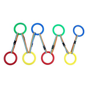 幼儿园排队手拉环户外防走失牵引绳安全神器儿童感统训练游戏手.