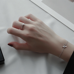 千纸鹤手链女生