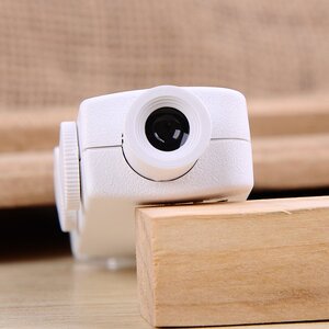 带光源袖珍放大镜160倍随意调节 200倍显微镜 mg10081-1a.