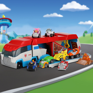 汪汪队立大功合金大巴士巡逻车汪汪队玩具大巴车儿童男孩礼物套装