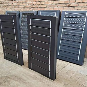 新款铝合金鸽舍通风口鸽棚百叶窗鸽舍手动通风窗鸽具用品定做包邮