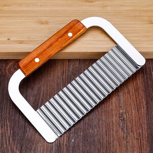 波浪刀切土豆刀不锈钢条器切薯条波纹形刀切花菜器304洋芋加厚