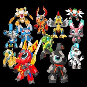 刚甲钢铁钢甲小龙侠十二生肖战士玩具小龙虾弹弹蛇豪华版全.