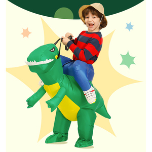 恐龙充气服五一节儿童衣服装服饰成人搞怪坐骑搞笑动物霸王龙装扮