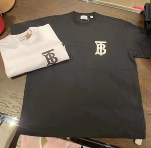 000人付款淘宝意大利代购 burberry巴宝莉 21新款女士蓝色tbt 恤衫