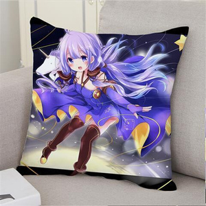 日本购fvsinger洛天依星尘动漫二次元抱枕靠枕靠垫方枕坐垫礼