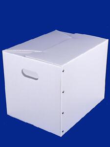 硬纸板瓦愣物流防护隔断板透明板正方形空心板防静电中空板周转箱